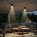 Ideal Lux 236865 Außen Decken- und Spotleuchte Gun 1x28W | GU10 | IP44 - anthrazit