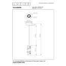 Lucide L134960702 LED Pendelleuchte KLIGANDE  | 9W integrierte LED-Quelle | 700lm | 2700K