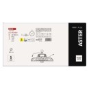 EMOS ZU320.12 LED Pendelleuchte HIGHBAY ASTER | 200W integrierte LED-Quelle | 36000lm | 4000K