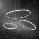 Ideal Lux 258751 LED-Deckenleuchte Hulahoop 1x50w | 5000lm | 3000k - weiß