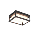 Trio 277860142 LED-Außenwandleuchte Witham 1x10,5W | 1100lm | 2300K+3000K+4000K | IP54 - einstellbare Lichttemperatur, DIP-Schalter, anthrazit