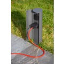 Lucide 27849/02/29 Gartensäule mit Steckdosen Powerpoint 2x230V