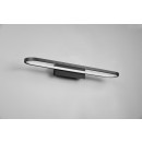 Trio 283779132 LED Wandleuchte Gianni 1x22w | 2700lm | 3000k | IP44 - Netzschalter am Körper, schwarz