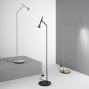 Ideal Lux 285337 LED-Stehleuchte Diesis Pt 1x7w | 660lm | 3000K - Kabelschalter, Nickel