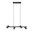 Trio 302400432 Deckenleuchte Marley 4x35W | GU10 - schwarz