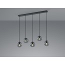 TRIO 308500542 Pendelleuchte Balini 5x28W | E14 | IP20 - anthrazit