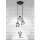 TRIO 309230332 Pendelleuchte Jamiro 3x40W | E27 | IP20 - schwarz