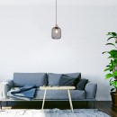 Rabalux 3131 Deckenleuchte Grendel 1x60W | E27 - Holz, schwarz