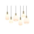 Trio T319800608 Pendelleuchte DIVA E27