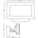 Philips Hue 8719514382763 LED Reflektor Welcome 1x205w | 2600lm | 2700k | IP44 - dimmbar weiß, schwarz