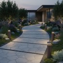 Ideal lux I346687 LED Gartenleuchte BOEING  | 14W integrierte LED-Quelle | 1700lm | 3000K