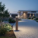 Ideal lux I346700 LED Gartenleuchte BOEING | 14W integrierte LED-Quelle | 1700lm | 3000K