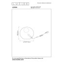 Lucide L105170138 Tischlampe LOXIA  E14