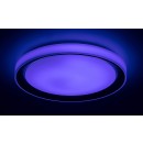 Rabalux 3510 LED-Deckenleuchte Everest 1x40W | 3200lm | 2700-6500K | RGB - Fernbedienung, einstellbare Lichttemperatur, Memoryfunktion, Timer, WLAN, Nachtmodus, dimmbar, silber