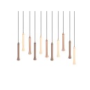 Trio T352011117 LED Pendelleuchte FIATO  | 11x3W integrierte LED-Quelle | 11x400lm | 2300+3000+4000K