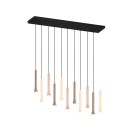 Trio T352011117 LED Pendelleuchte FIATO  | 11x3W integrierte LED-Quelle | 11x400lm | 2300+3000+4000K