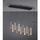 Trio T352011117 LED Pendelleuchte FIATO  | 11x3W integrierte LED-Quelle | 11x400lm | 2300+3000+4000K