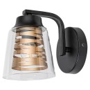 Rabalux 3542 Zenaida 1x60w Wandleuchte | E27 - schwarz, Gold