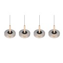 Trio T354910432 LED Pendelleuchte CELESTE  | 4x7,5W integrierte LED-Quelle | 4x750lm | 3000K