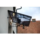 Trio 277860142 LED-Außenwandleuchte Witham 1x10,5W | 1100lm | 2300K+3000K+4000K | IP54 - einstellbare Lichttemperatur, DIP-Schalter, anthrazit