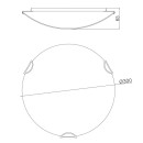 Globo 40402-2 Deckenleuchte Calero I 2x60W | E27