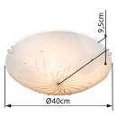 Globo 40402-3 Deckenleuchte Calero I 3x60W | E27