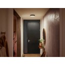 Philips Hue 41161/30 / P6 LED-Decke-Leuchte mit Deckenleuchte XL + Hue-Schalter 1x48w | 1100lm | 2200-6500K - dimmbar, Bluetooth, White Ambiance, schwarz