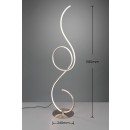 Trio 423410107 LED-Stehleuchte Jive 1x23w | 2700lm | 2700 + 4000 + 6000k - Fußschalter, dimmbar, matt Nickel