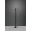 Trio 426369142 LED Sockelleuchte mit Bewegungssensor Horton 1x8w | 1000lm | 3000k | IP54 - einstellbar, Anthrazit
