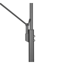 Trio 426510242 LED Stehleuchte Franklin 1x35W+6,5W | 4100lm+650lm | 2700+3200+4000K - Memoryfunktion, separate Schalter, einstellbare Lichttemperatur, dimmbar, anthrazit