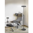 Trio 426510242 LED Stehleuchte Franklin 1x35W+6,5W | 4100lm+650lm | 2700+3200+4000K - Memoryfunktion, separate Schalter, einstellbare Lichttemperatur, dimmbar, anthrazit