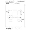 Lucide L139580230 Spot-Deckenleuchte PUNCH  GU10