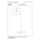 Lucide L107132872 Stehlampe YUNKAI E27