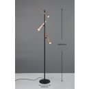 Trio T452010317 LED Stehlampe FIATO  | 3x3W integrierte LED-Quelle | 400lm | 2300+3000+4000K