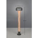 Trio T462560135 Gartenleuchte FRASER  E27