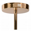 Lucide 46412/06/10 LED Hängende Deckenleuchte Alara 6x2w | G4 | 6x150lm | 2700K - Gold, Glas