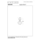 Lucide L135423031 Tischlampe MOMORO E14