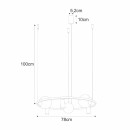 Zuma Line 002177-026166 Pendelleuchte ORBIT E27/GU10
