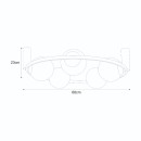 Zuma Line 002177-026169 Deckenleuchte ORBIT E27