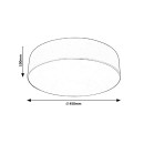 Rabalux 5081 Renata 3x10w Deckenleuchte | E27 - schwarz