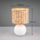 Trio T518900101 Tischlampe VINA E27