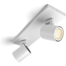 Philips Hue  8720169320475 LED Spot-Deckenleuchte Runner  | 2x4,2W GU10 | 3x400lm | 2200-6500K