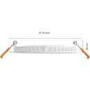 Philips Hue 8720169264212 LED Badezimmer-Spotleuchte Slim downlight | 12W integrierte LED-Quelle | 2200-6500+RGBK