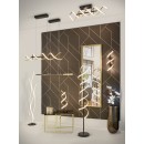 Trio 541810208 LED-Tischleuchte Sequence 1x20,5W | 2600lm | 2300K+3000K+4000K - dimmbar, Memoryfunktion, schwarz, Messing