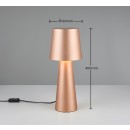 Trio T562900165 Tischlampe NUBIAN  E27