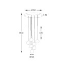 Zuma Line 003064-024503 Pendelleuchte ALI G9