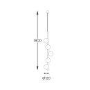 Zuma Line 003064-024502 Pendelleuchte ALI G9
