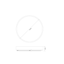 Zuma Line 003064-030036 LED Deckenleuchte NADI integrierte LED-Quelle