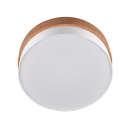 Trio 611500301 Deckeneinbauleuchte Seasons 3x40W | E27 - weiß, Holz