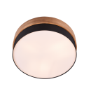 Trio 611500302 Deckeneinbauleuchte Seasons 3x40W | E27 - schwarz, Holz